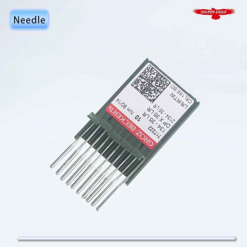 50 PCS DPX35 LR (134-35 LR) Groz-Beckert Leather Sewing Machine Needles For Industrial Walking Foot Sewing Machines 2134-35 LR - view 5