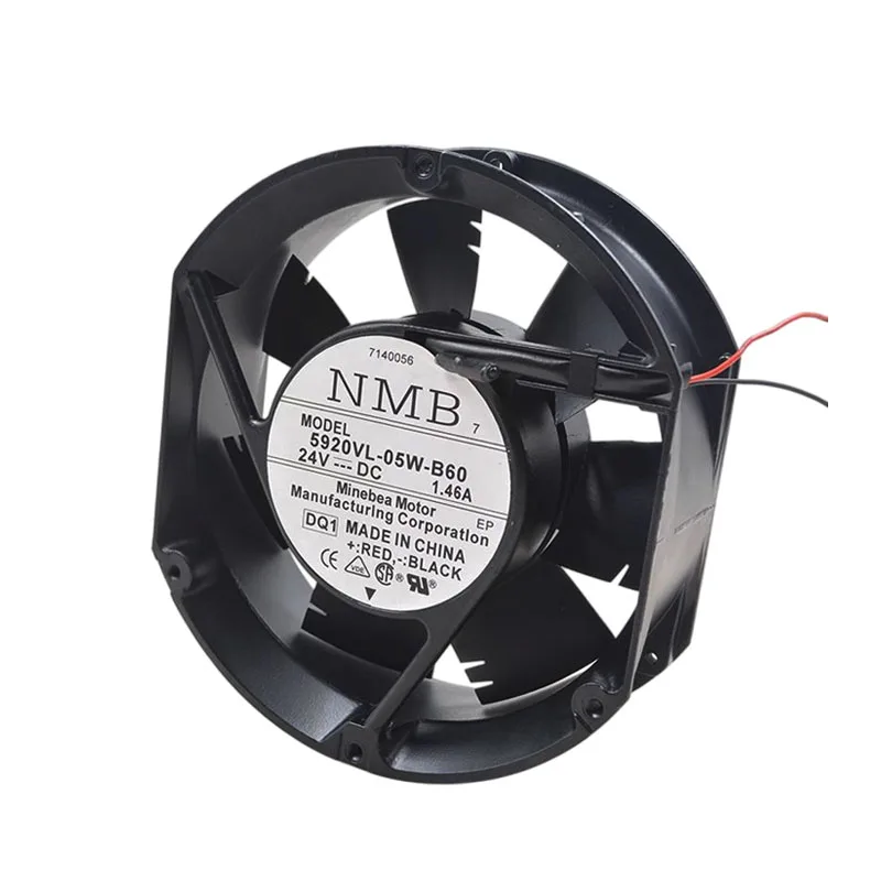 

НОВЫЙ ОРИГИНАЛЬНЫЙ 5920VL-05W-B60 DC24V 1.46A 17251 172*51 мм ОХЛАЖДАЮЩИЙ ВЕНТИЛЯТОР