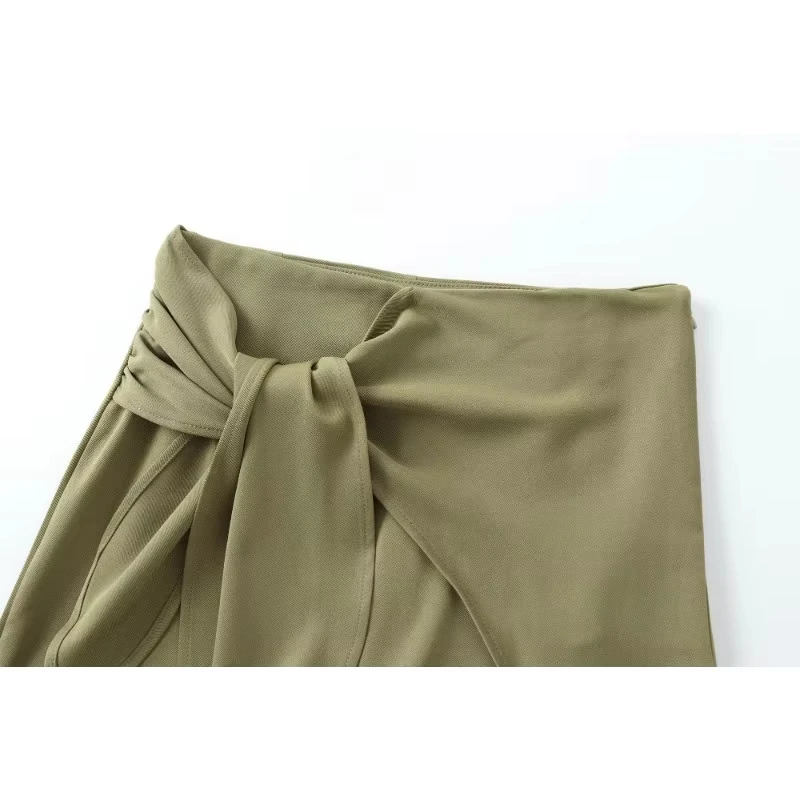 

Trouser Skirts Luxury Elegant Women's Skirts Evangelical Women's Skirt Summer Solid Basics Vintage Distressed Skirt