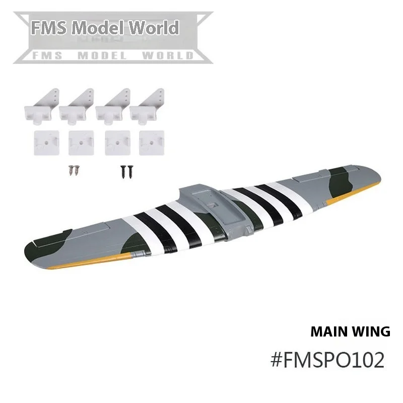 Fms-Ailes principales du corps, accessoires Hawker Vophoon, queue plate, cockpit, train d'atterrissage, autocollants à vis, insertion de carte moteur, 1100mm