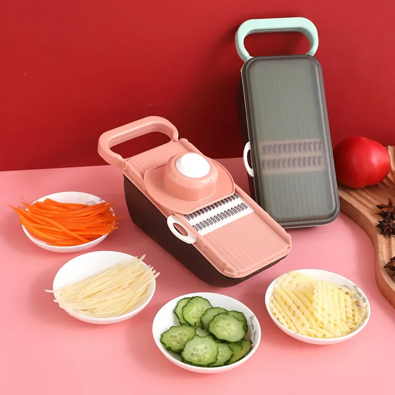 Multi Functional Vegetable Cutter Kitchen Slicing Hand Guard Wire Cleaner Household Peeler Kitchen Gadgets and Accessories
