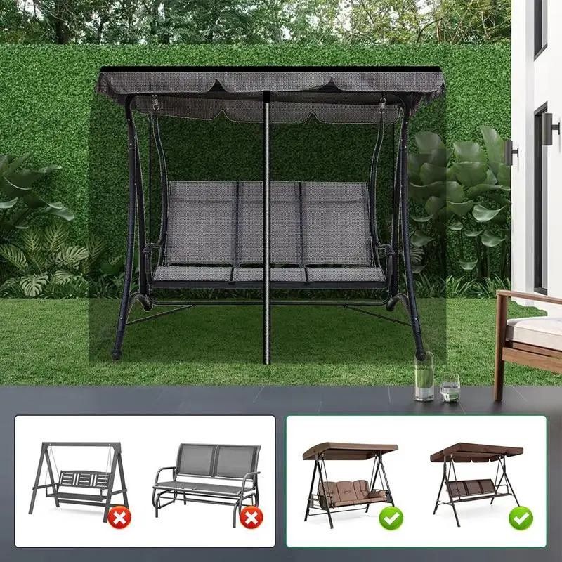 Outdoor swing Mosquitoes Netting Cooling Swing Seat Bugs Cover Garden Double Swing Chair Mosquito Net Curtain For Home Garden