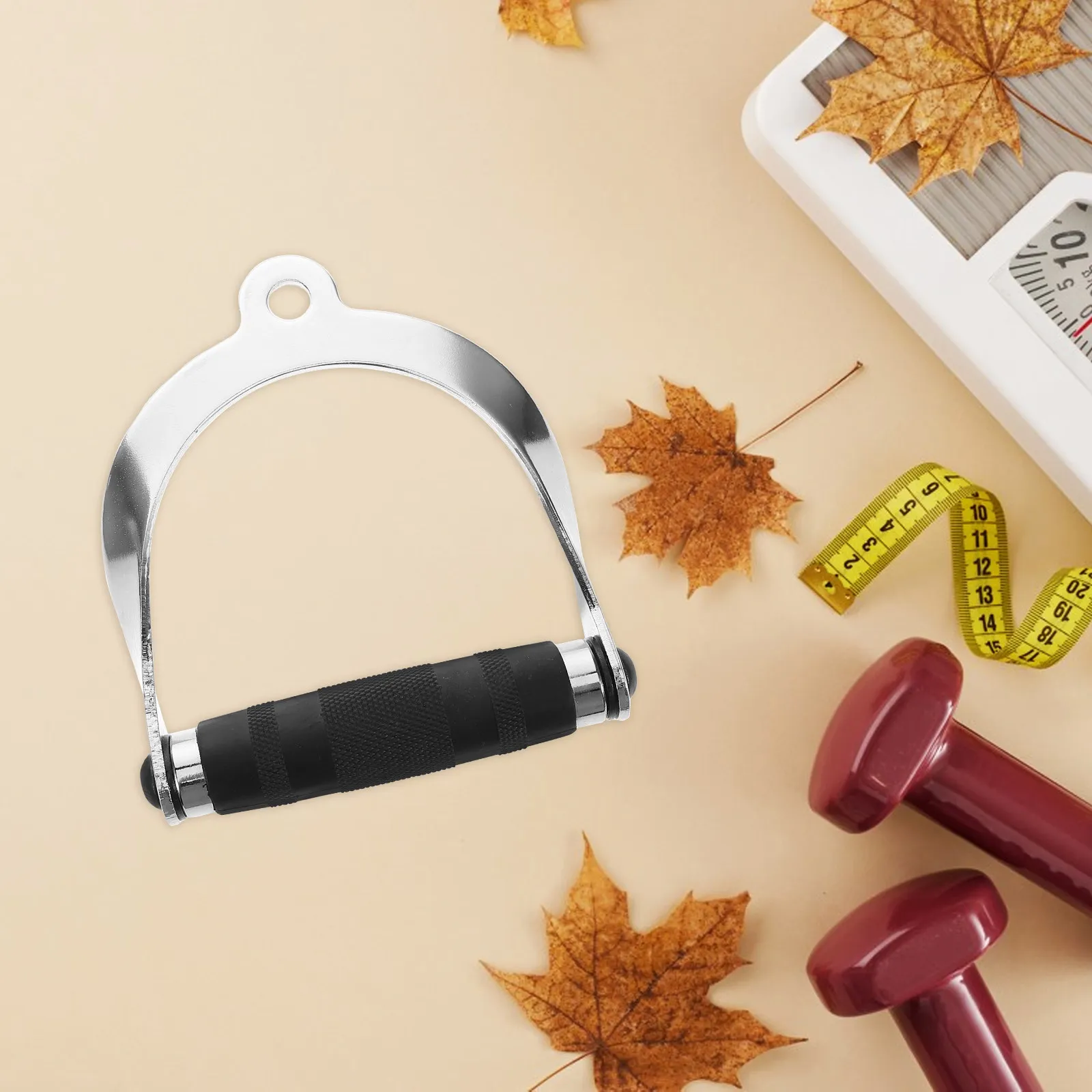 ergonomic-d-handle-pull-rod-cable-attachment-for-row-pulldown-resistance-training-–-home-gym-fitness-equipment