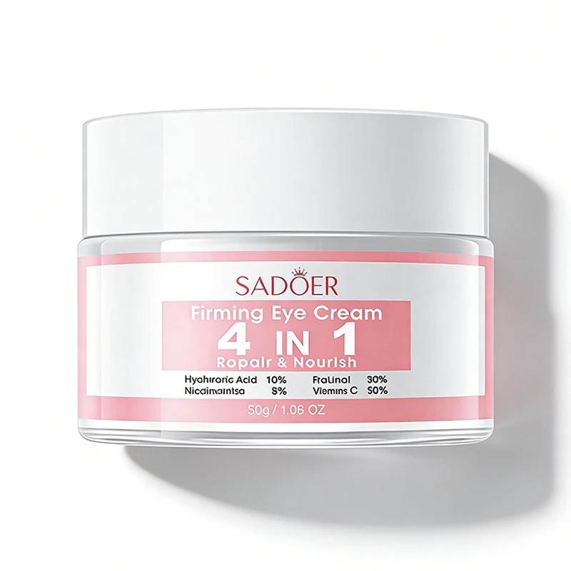 

SADOER 4IN1 Firming Eye Cream Effectively Fights Wrinkles Fades Dark Circles And Nourishes Tired Eyes Anti-aging Eye Skin Care