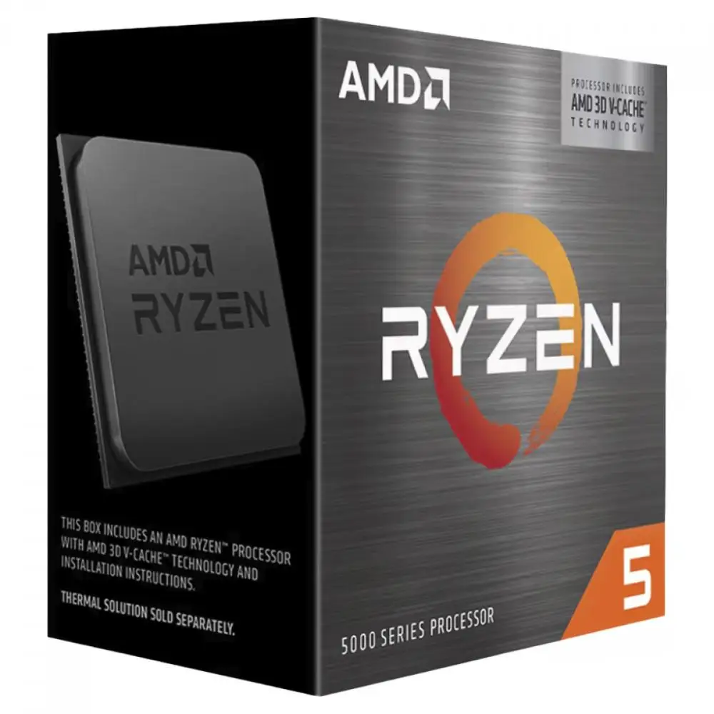 AMD Ryzen 5 5500X3D 6 النوى 12 خيط 3.0 جيجا هرتز (4.0 جيجا هرتز توربو) AM4 بدون مبرد