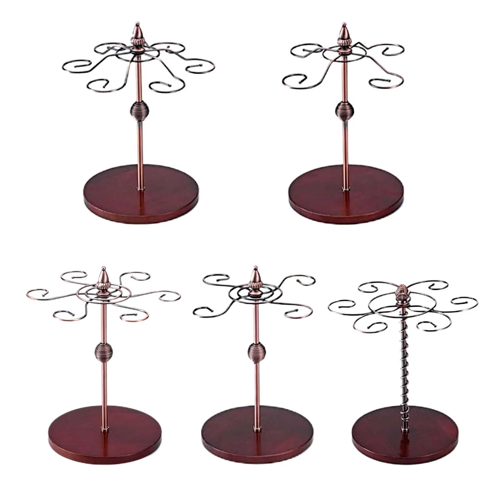 Counterp Freestanding Glass Holder, Glass Stemware Rack, for Home Deskp Restaurant Tablep Bar