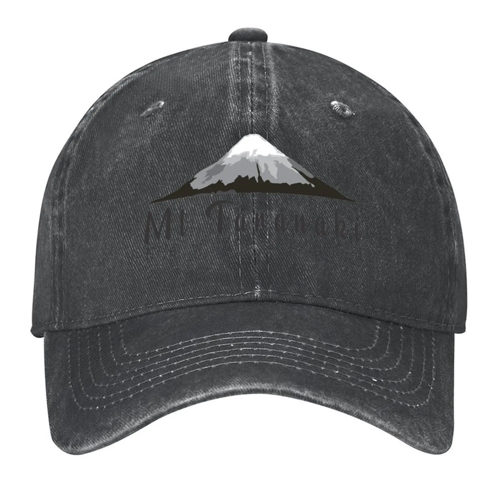 

Mt Taranaki, New Zealand Baseball Cap golf hat genuine Brand Man cap western Hat funny hat Men Caps Women's