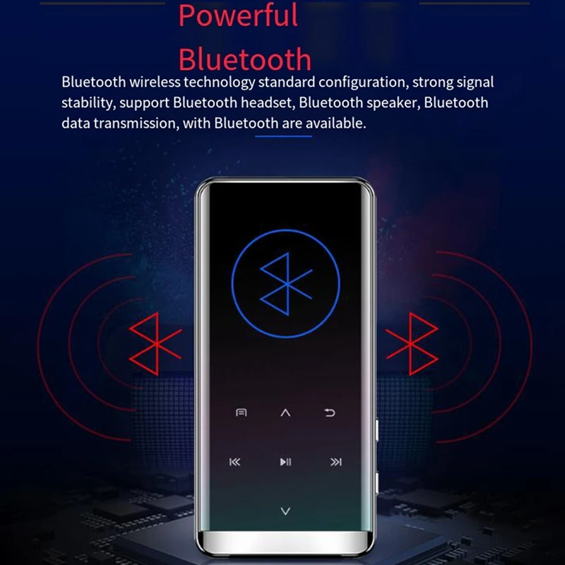 MP3 Player Bluetooth Mini M13 Walkman Lossless 1.5 Inches 128X160 Pixels TFT Display HIFI Music Player