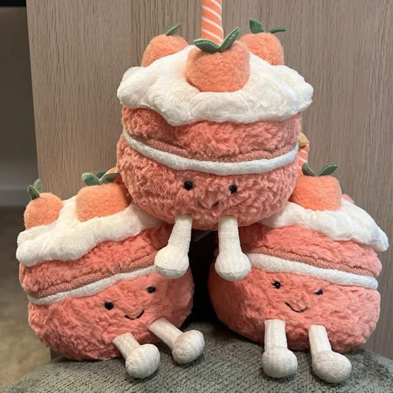 23 センチメートルかわいいケーキ枕面白い家の装飾ギフトケーキ人形子供の誕生日プレゼント