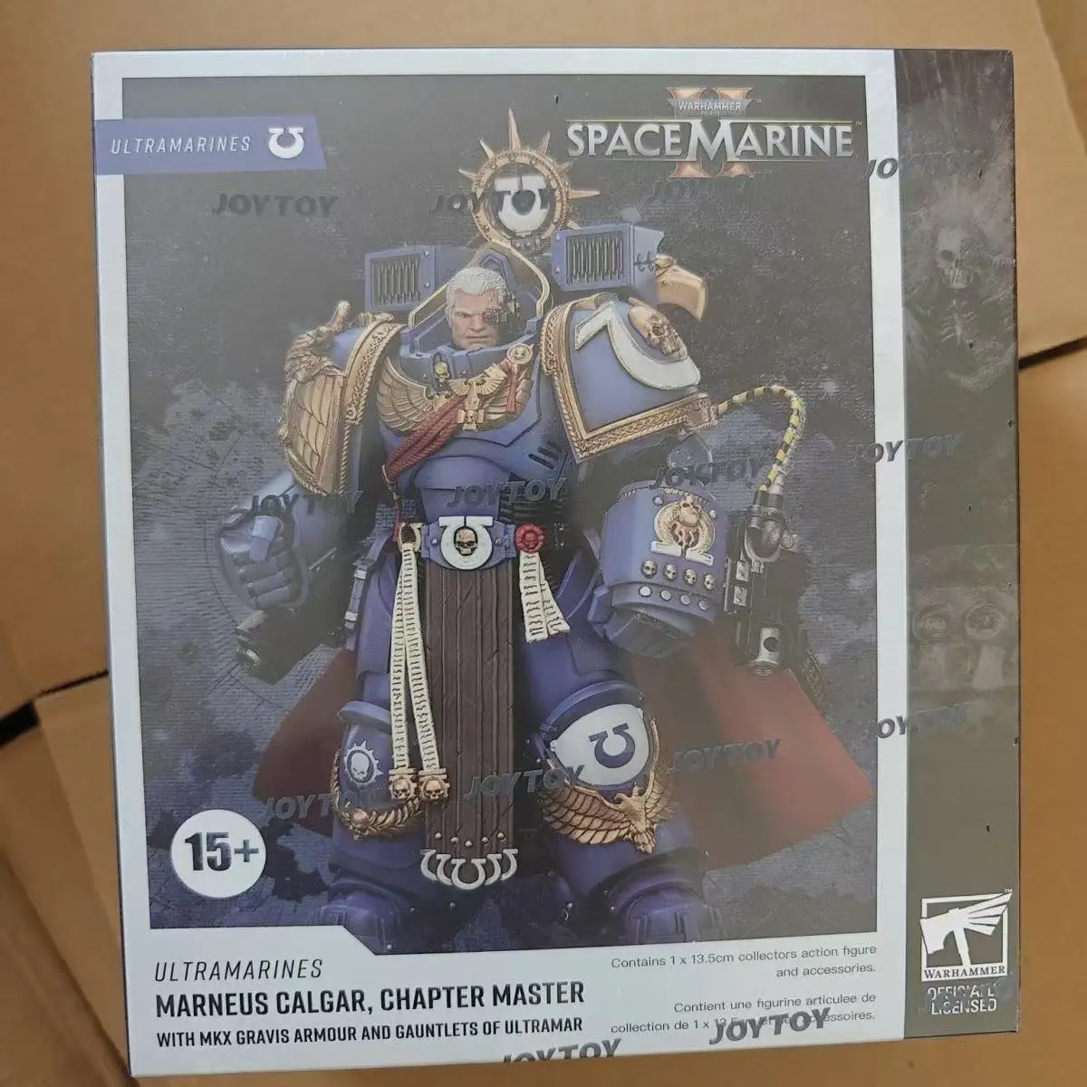 

JOYTOY Warhammer 40K 1/18 экшн-фигурка Ultramarines Marneus Calgar, Chapter Master, аниме-фигурки, коллекция игрушек