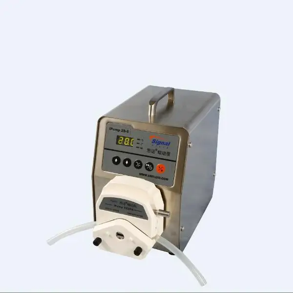 out control connection food industry 200 400 600 rpm stepper motor peristaltic pump