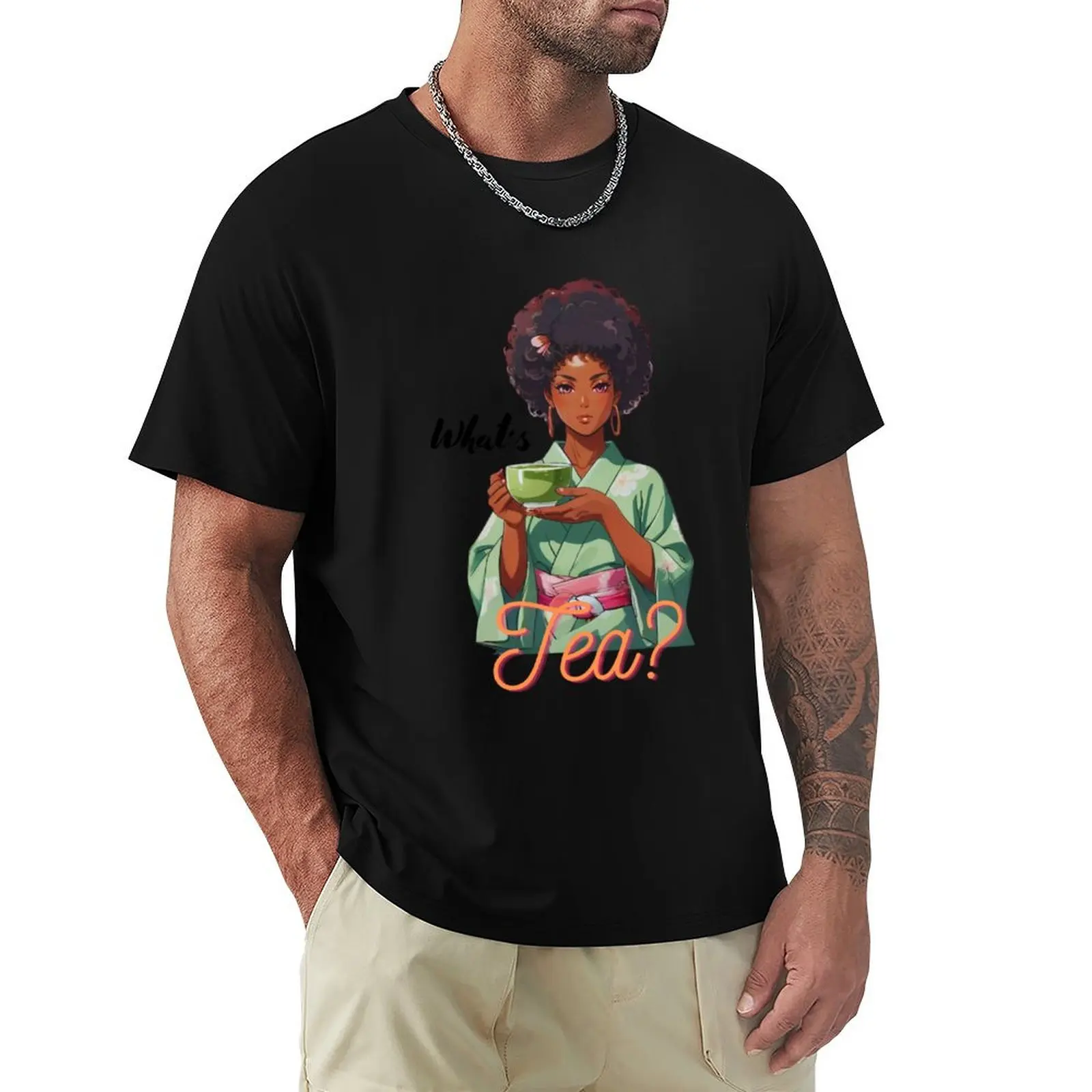Give Me the Tea T-Shirt Daily Wear Print T-Shirt