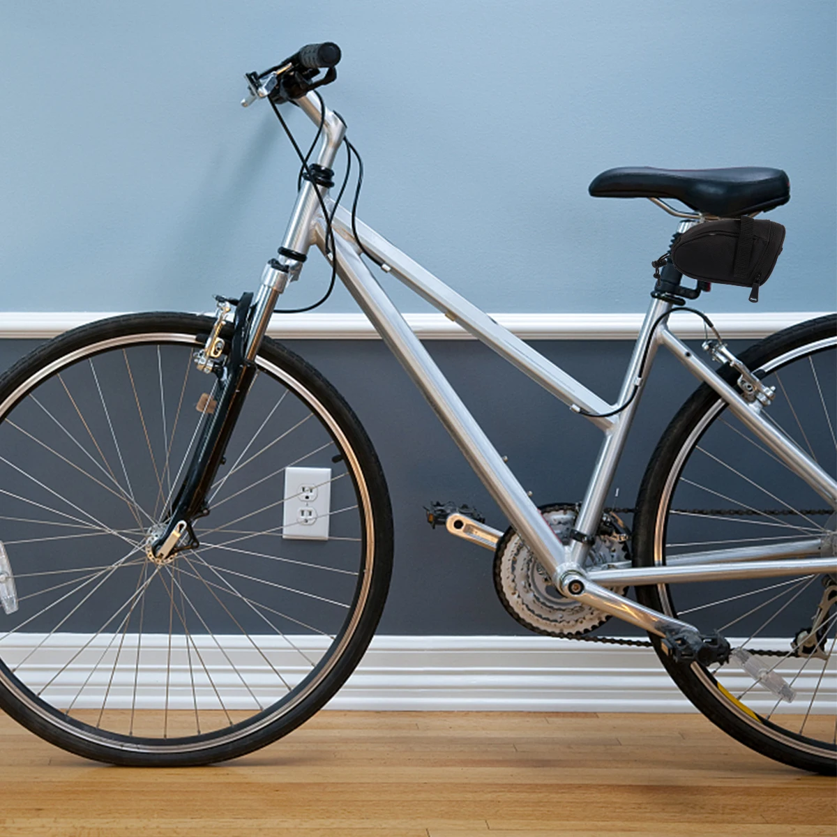 

Прочная велосипедная сумка на заднее сиденье для горного велосипеда, быстросъемная водонепроницаемая сумка на руль, уличная езда, черный цвет