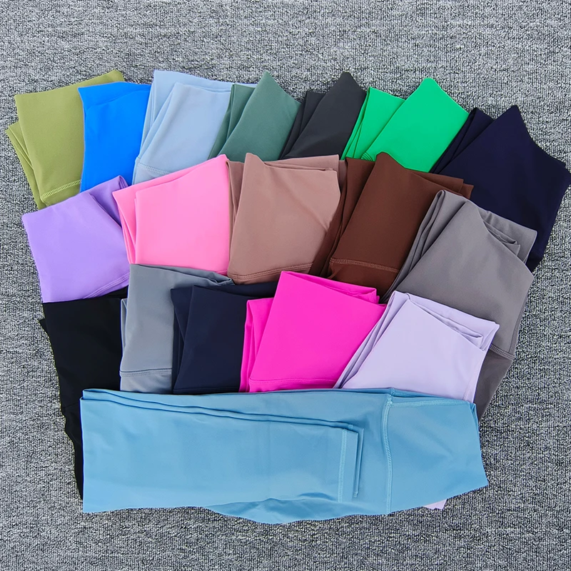 High-Waist-Leggings mit „Naked-Feeling“ für Damen, Fitness-, Lauf-, Yoga-Leggings, enge Gym-Leggings, lässige Workout-Leggings – Detail 6