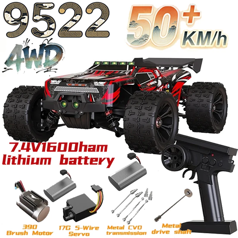 

SCY9522PRO 85KM/H High Speed RC Car Brushless 4WD Off-Road Drift Remote Control Car 1:16 Professional Racing Cars SCY9522 50KM/H