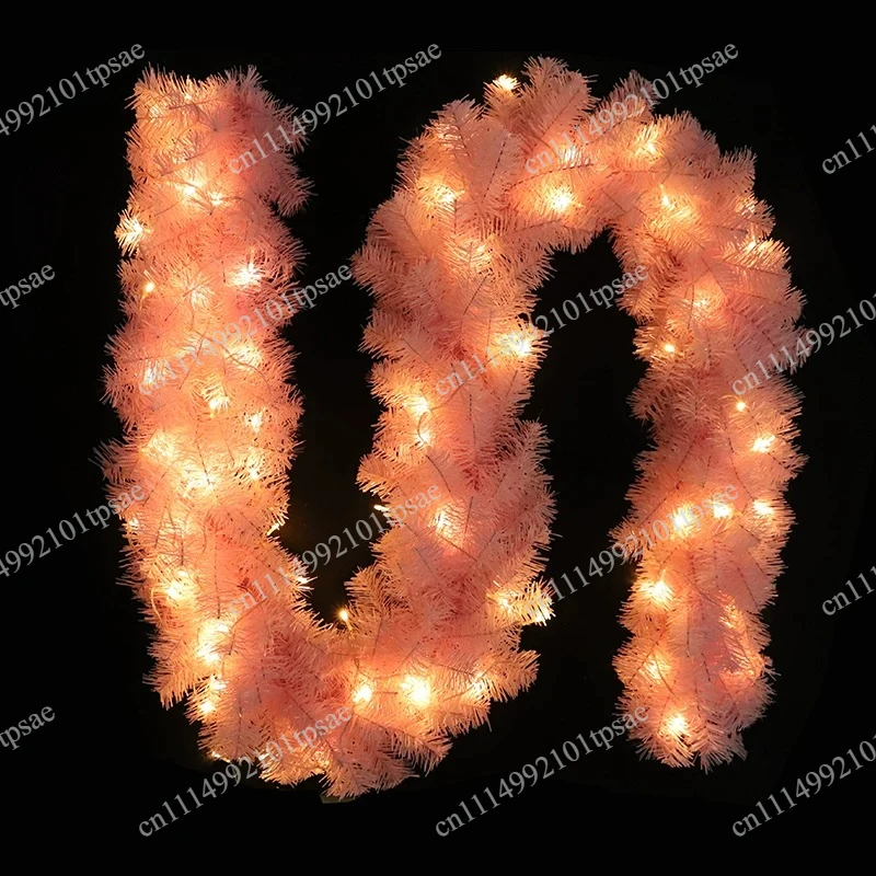 Pink Naked Garland Door Vine Door Hanging 2.7 Crypto Romantic Christmas Christmas Tree Ornaments Christmas Rattan