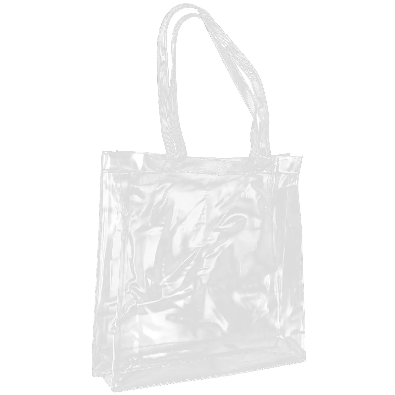Large Capacity Portable Transparent Document Bag File Organizer for Test Papers Bills Receipts Business Cards Coupons and