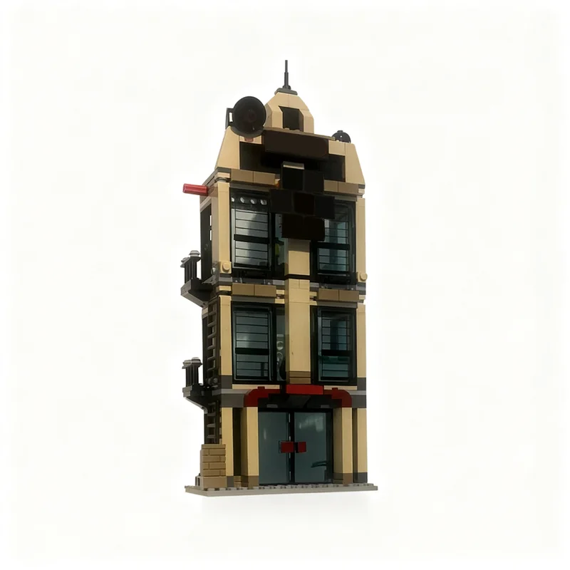 ตัวต่อ MOC ซูเปอร์ฮีโร่ มาร์เวล ไดลี่ บักเกิล 278 ชิ้น แบบโมดูลาร์ สร้างฉากถนน ของเล่นตัวต่อ ของขวัญคริสต์มาส