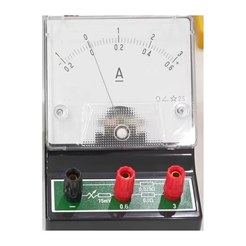 DC Microammeter 0-50UA Analog Pointer Model JO415 HANG ZHOU Brand School Physics Experiment