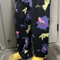 Pantalones para dormir informales y cómodos de estilo fantasma, pierna recta, seda de leche, suaves, para caminar, para el hogar, novedad de 2026