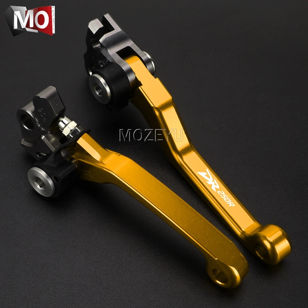 

For SUZUKI DR250R DR 250R DR 250 R 1997 1998 1999 2000 CNC Foldable Pivot DirtBike Brake Clutch Levers Handle Lever Accessories
