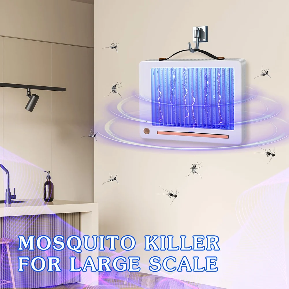 abfi-バグザッパー-室内用-2000mah-電撃蚊取り器-飛翔昆虫-蚊-ハエキラー-フルーツフライトラップ