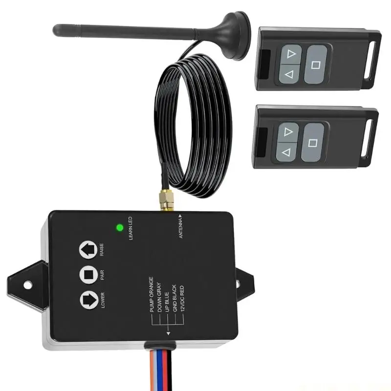 J0MA Trucks 12V Remote For Efficient Dump Trailer Hydraulic Operation