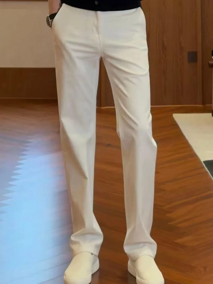 High-Quality Breathable Straight Leg Jeans Men's Casual Comfortable Versatile Lightweight Premium Feel Summer 2026