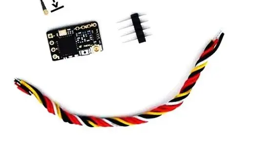 TBS Crossfire Nano RX (SE) Receiver 915MHz with T-Antenna V2 Version Black Sheep