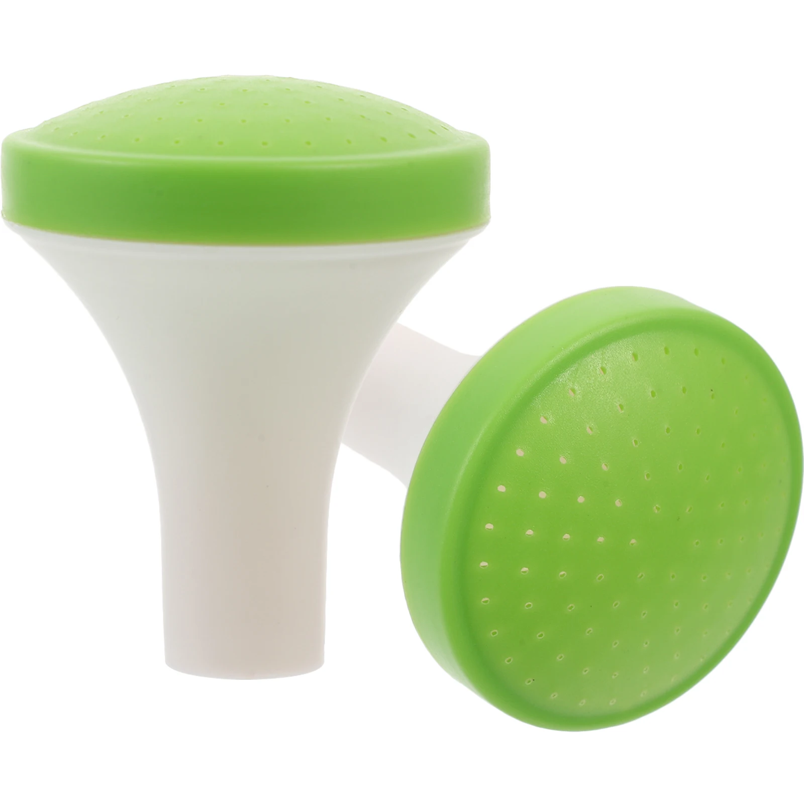 

2 Pcs Watering Can Nozzle Spray Head Convenient Disassembly Garden Sprinkler Spout Efficient Cap Bottle Plastic Bonsai