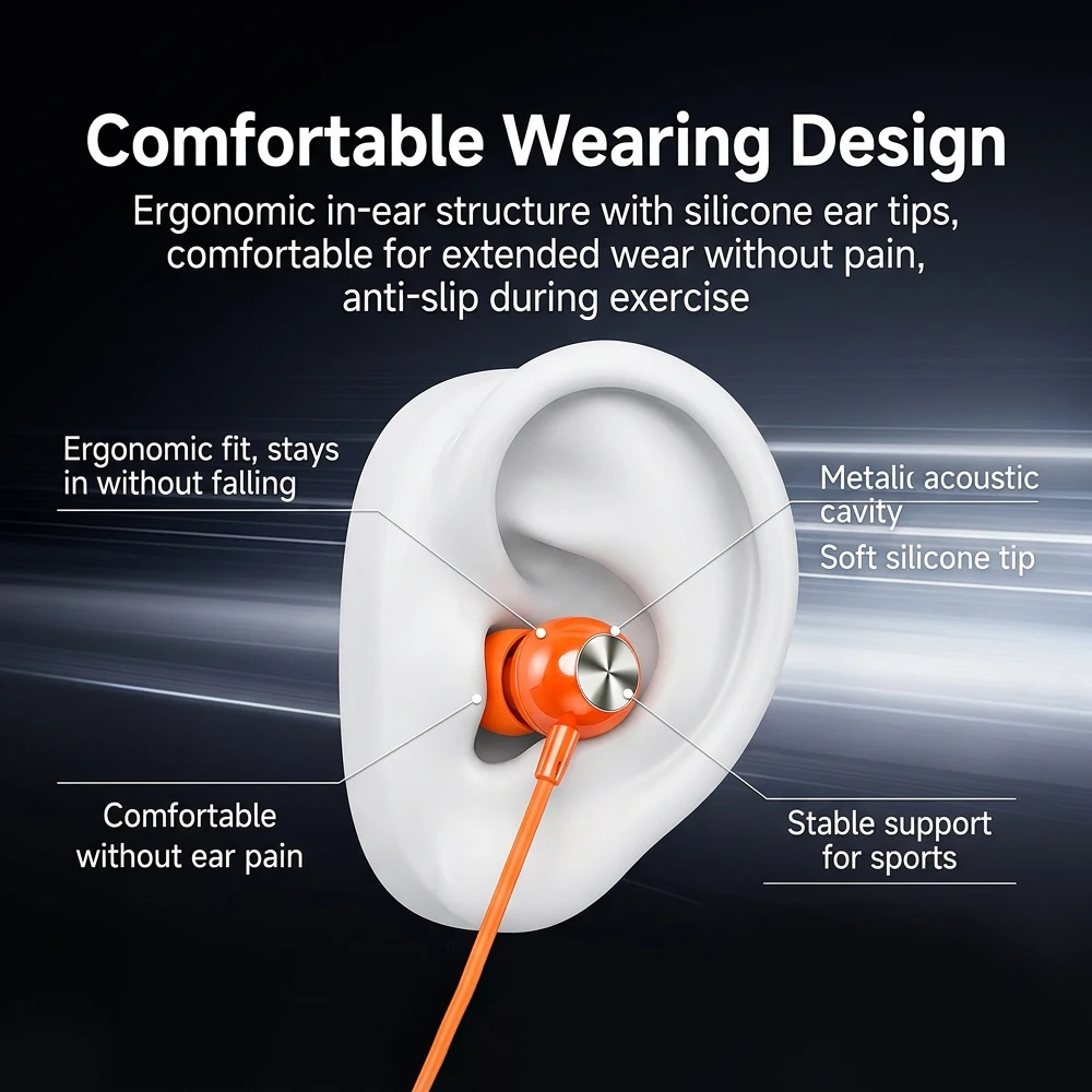 Auriculares con cable, conexión USB tipo C, sonido estéreo de alta fidelidad, sonido envolvente, auriculares para juegos con conector de 3,5 mm, compatibles con iPhone 18, 17 Pro Max y iPad, auriculares para escuchar música.