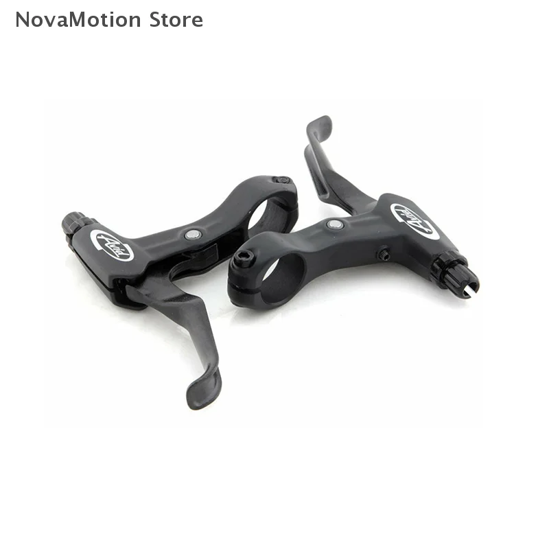 1 زوج سبائك الألومنيوم الخامس الفرامل الفرامل رافعة الدراجة الجبلية دراجة مقبض كرنك الفرامل