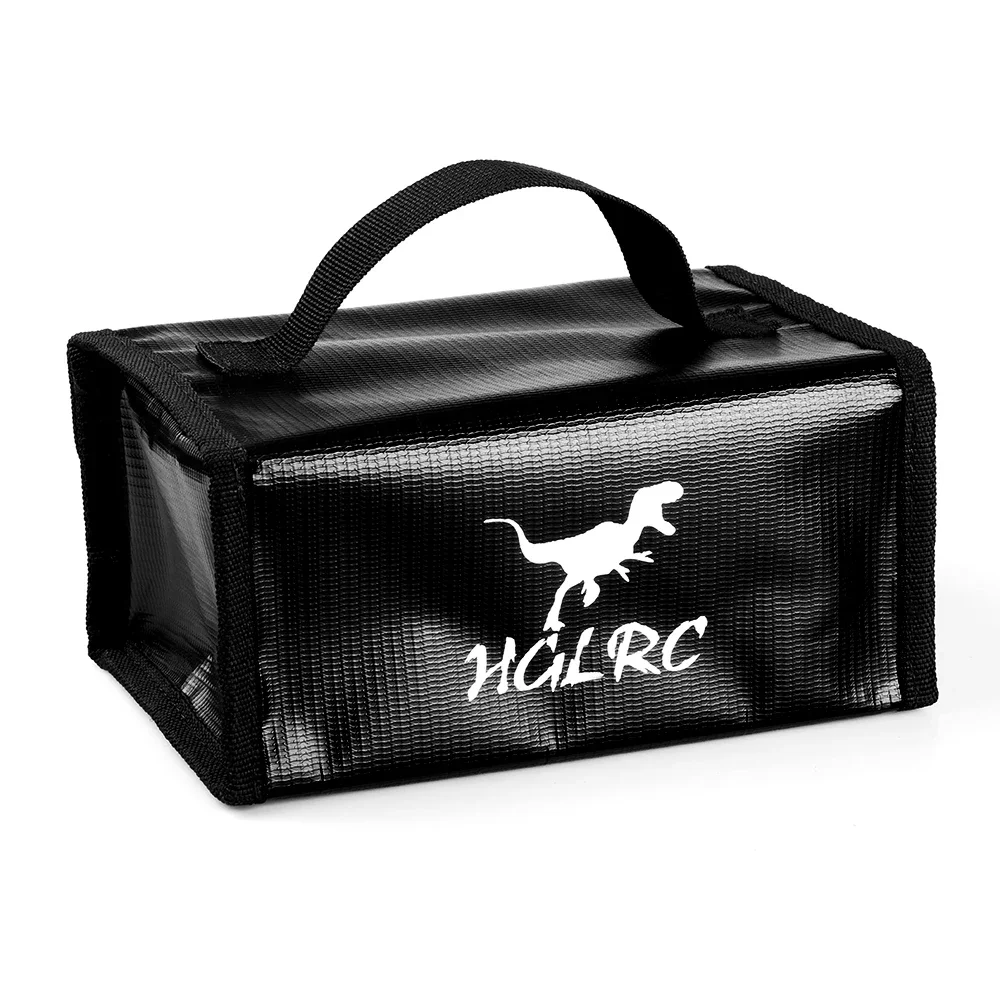 

HGLRC KRATOS огнестойкая Взрывозащищенная батарея безопасная сумка Lipo зарядная сумка 120x180x80 мм для радиоуправляемых моделей самолетов FPV гоночного дрона