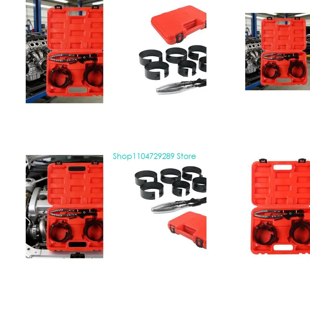 D8KE Metal Compressor Pliers Set for Engine Installation and Removal