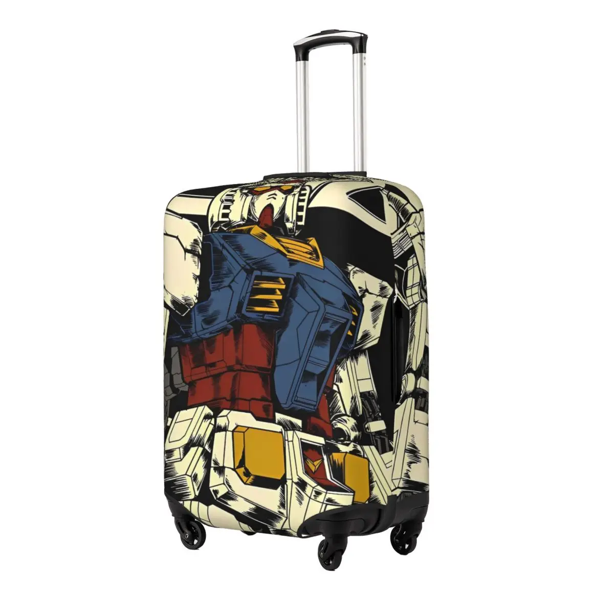 Gundam Suitcase Cover Cartoon Business Protection Holiday Useful Luggage Supplies