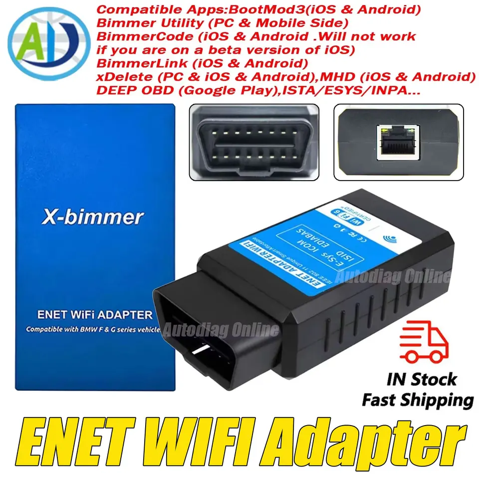 ENET WiFi Adapter for BMW F/G Series OBD2