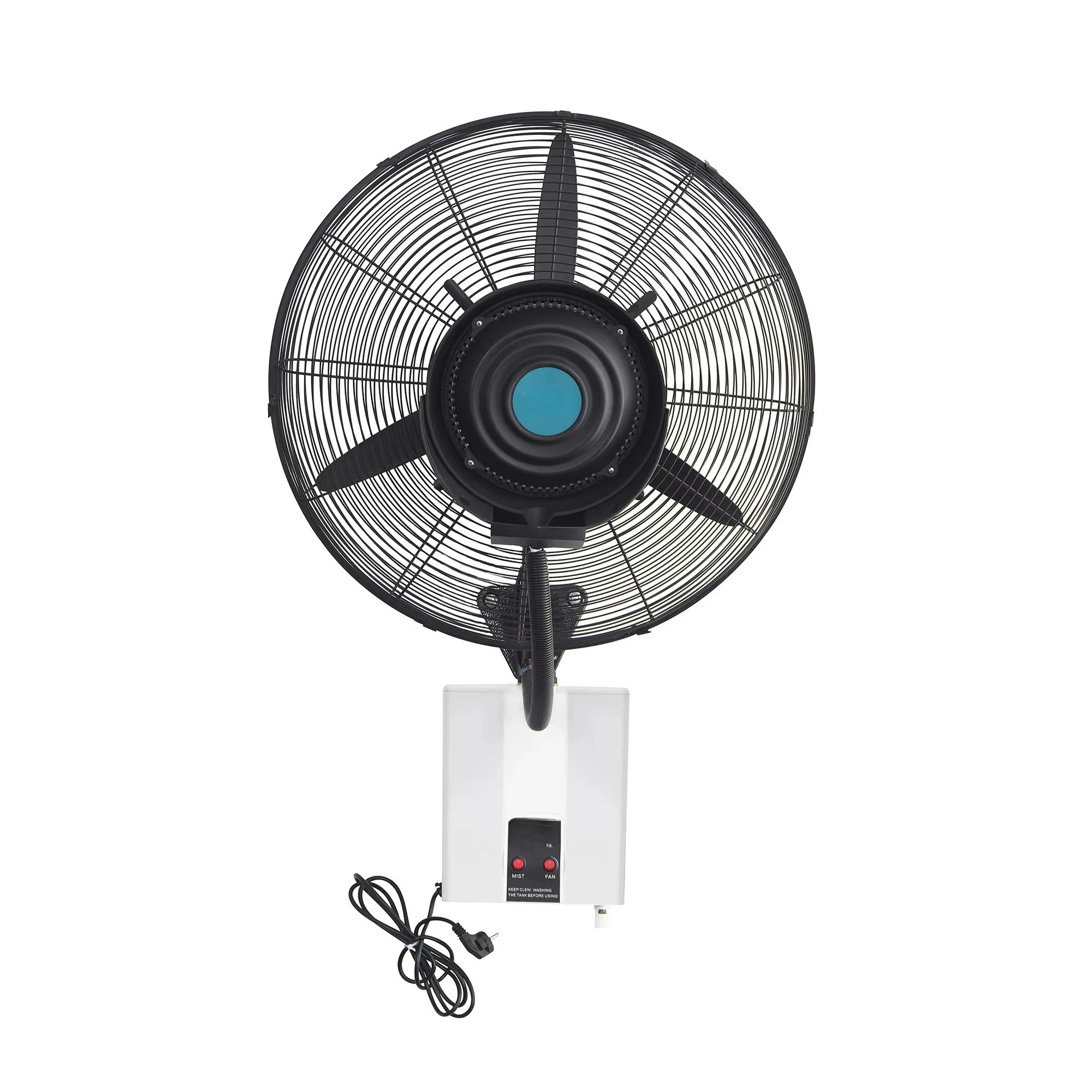 Wall-Mounted Ceiling/Floor/Pedestal-Installed Electric Battery-Powered for Hotels Industrial Outdoor Mist Fan 16L Water Tank