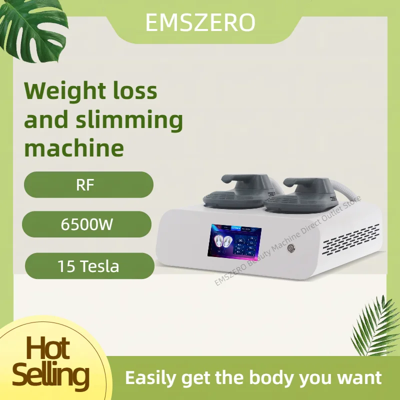 

6500 Вт Ems Zero Tesla RF 2024 Машина Профессиональный Hi-emt Body Sculpt Emszero Стимулятор мышц для похудения Портативный 2024