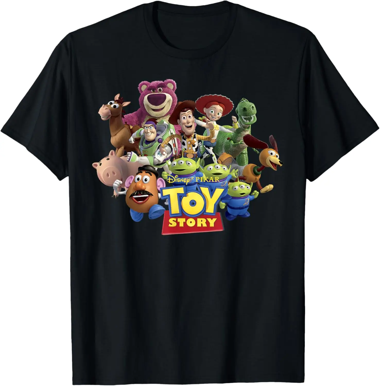 MINISOXDisney Pixar Toy Story Buzz Woody & Jessie Toys Running T-Shirt