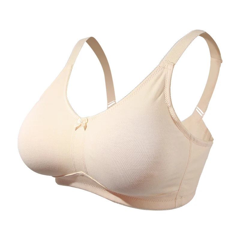 LERVANLA 2302 Bra Seamless Sexy Bras for Fat  Woman Mastectomy Bra Cotton Bralette Full Coverage Cup D E F G for Plus Size