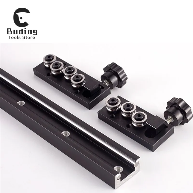 Precision Rail Aluminum Profile Cnc Machine Tool Lock Wheel Slider Aluminum Profile Sgr Square Roller Straight Line Hot