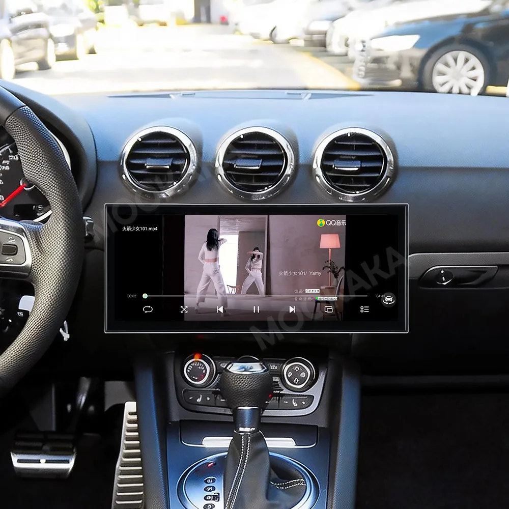 Android 15 Car Radio For Audi TT 2008-2014 CarPlay HiCar Navigation 15.8