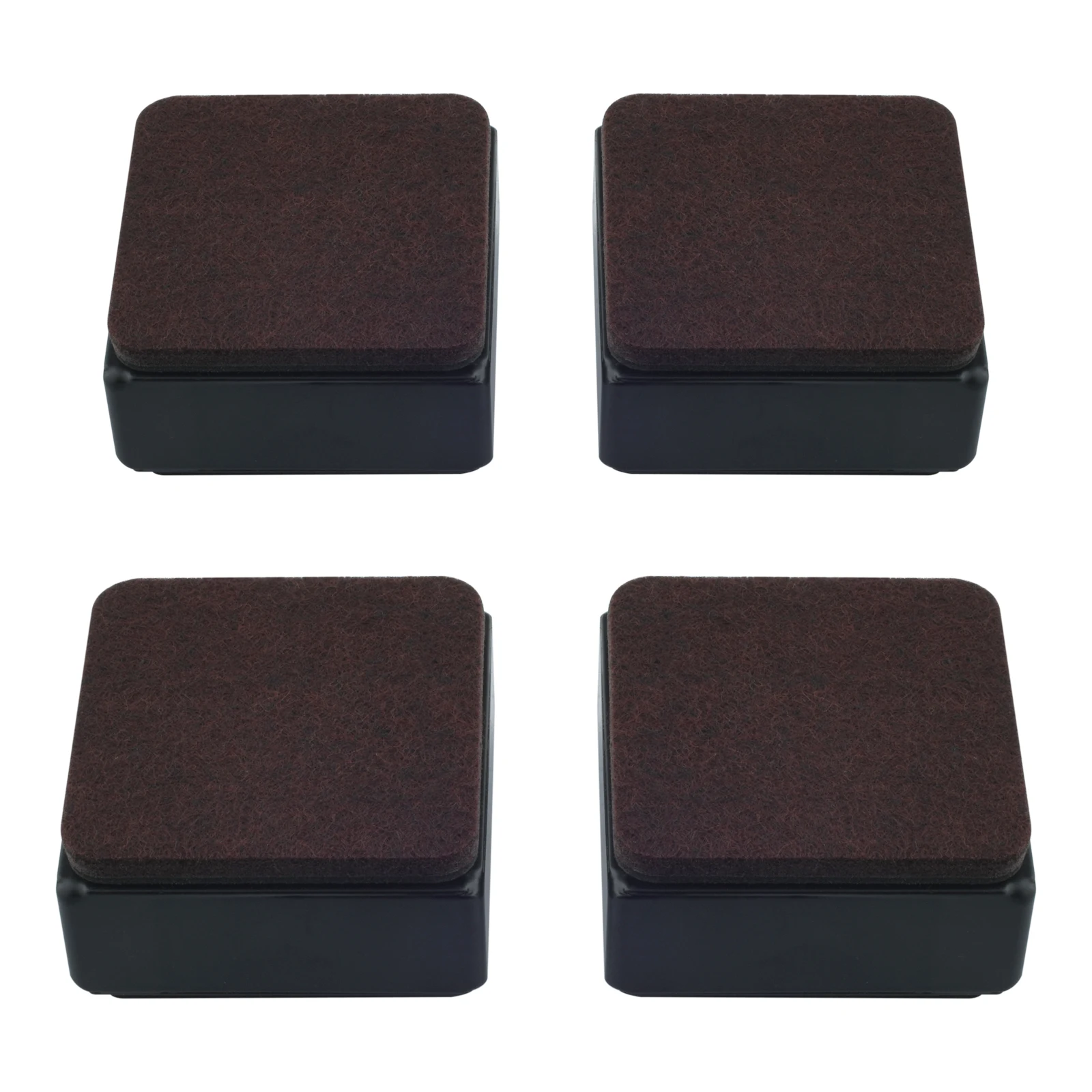 4Pcs/lot 60x32mm Furniture Feet Leg Bed Risers Heightening Pad Square Round Table Chair Desk Sofa Riser Floor Protector Elevator