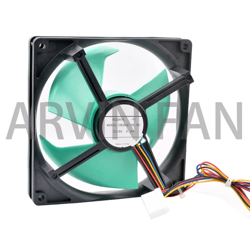 Ventilador de refrigeração original para geladeira e geladeira, novo, 12539JE-15L-BU, 9G22A74, 15V, 0.20A