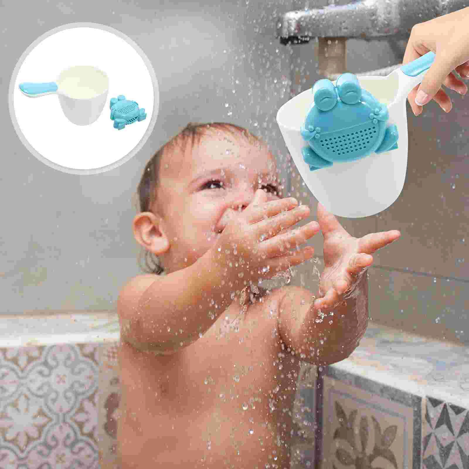 Accessories Shampoo Cup Child Body Lotion Water Soup Ladle Pp Newborn Waterfall Rinser Washing Hair