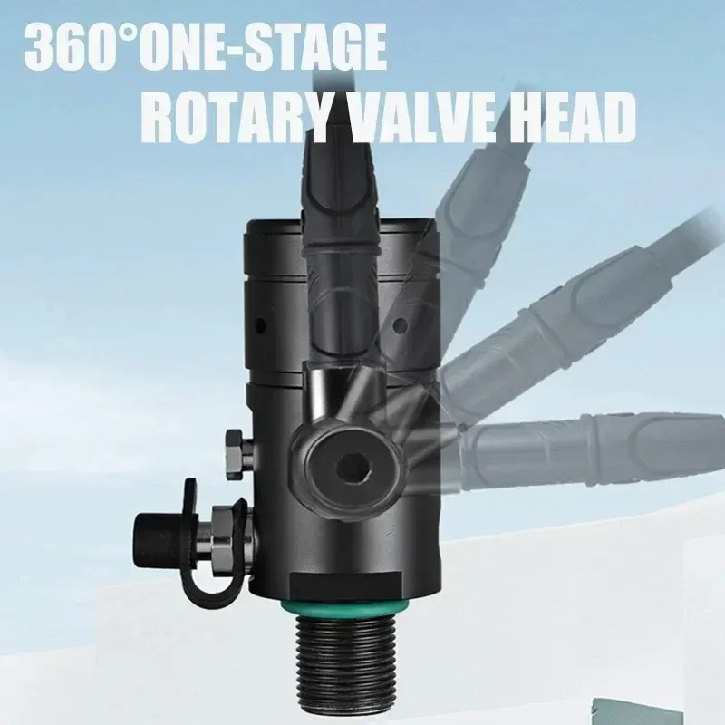 2L خزان غوص صغير يدعم التنفس 35-40 دقيقة، مجموعة قناع غطس اسطوانة غطس محمولة، خزان سكوبا قابل لإعادة الملء #3