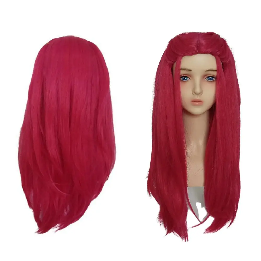 2025 Nuova parrucca cosplay KPop Rumi KPop Viola Parrucca da festa di Halloween Performance teatrale Capelli da indossare ogni giorno