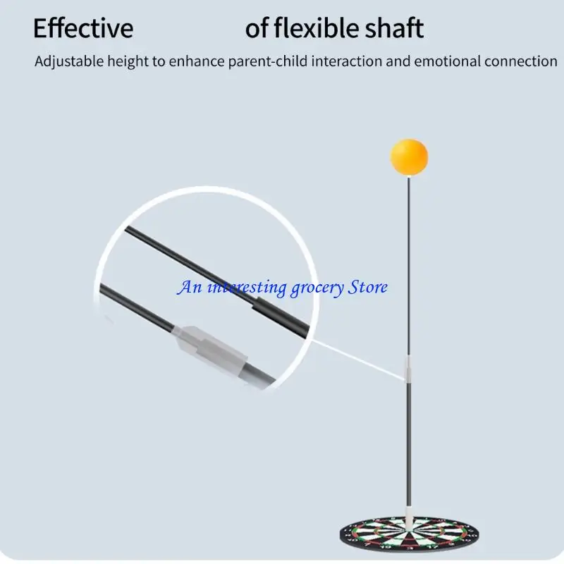 652D تنس الطاولة الكرة المرنة جهاز تدريب لاعب واحد مدرب تنس الطاولة