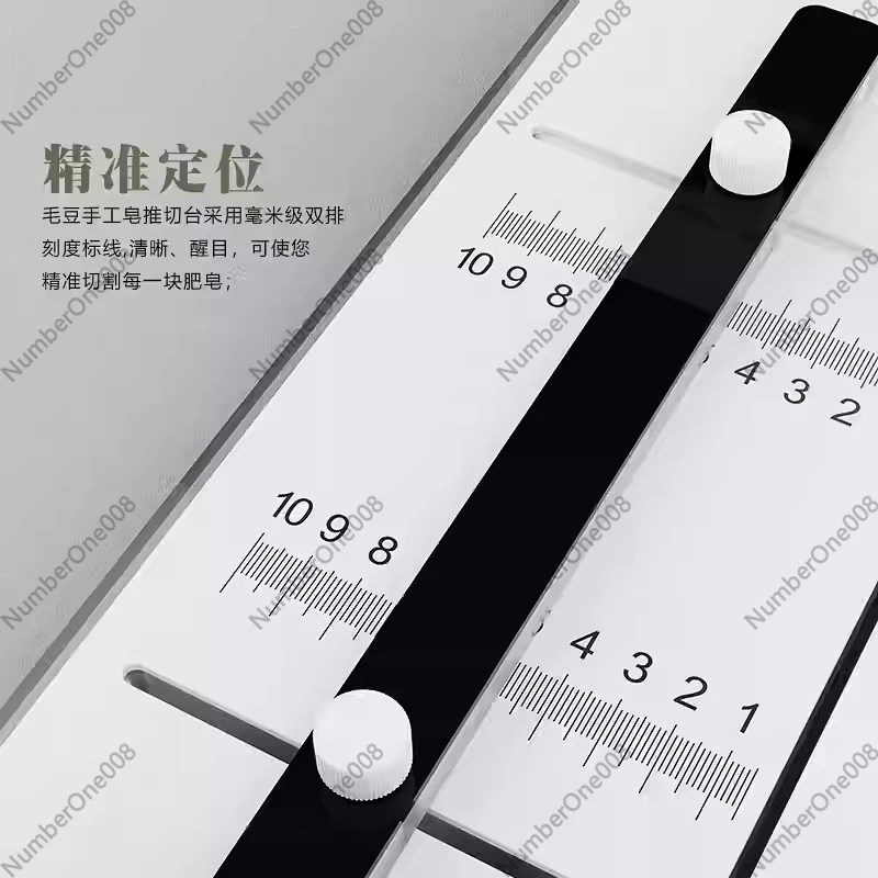 Handmade Soap Cutter ，Soap Steel Wire Cutting Machine DIY Soap Making Supplies Kit Tools Acrylic Workbench