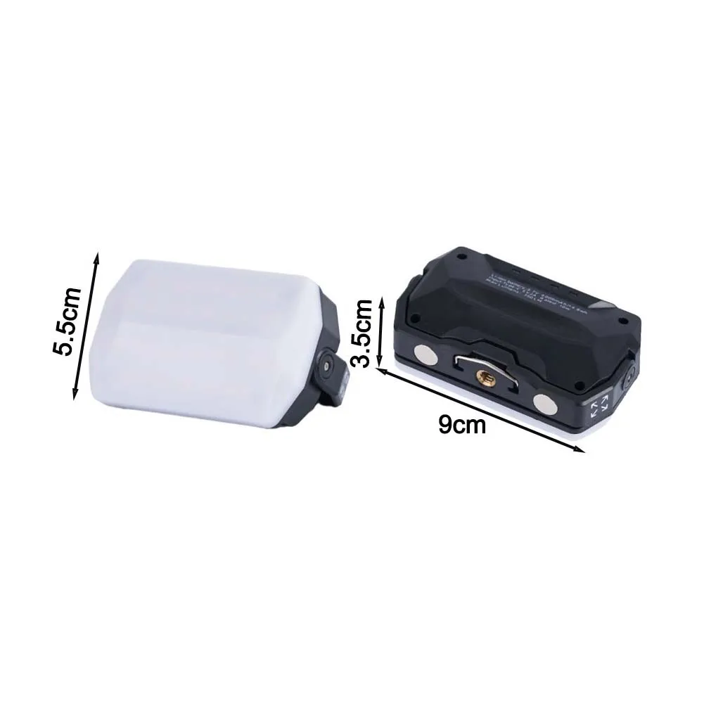 Rechargeable Battery Magnetic LED Light Strobe Distress Signal 500LM Brightness 2700 7000K Color Temperature 10W Power
